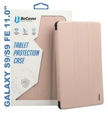 Чехол для планшета BeCover Soft Edge stylus holder Samsung Tab S9 (SM-X710/SM-X716)/S9 FE (SM-X510/SM-X516B) 11.0" Pink (710442)