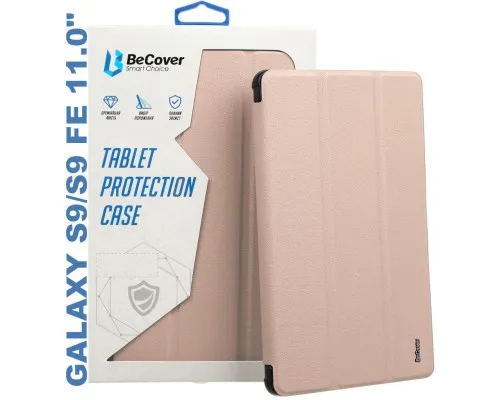 Чехол для планшета BeCover Soft Edge stylus holder Samsung Tab S9 (SM-X710/SM-X716)/S9 FE (SM-X510/SM-X516B) 11.0 Pink (710442)