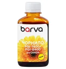 Чорнило Barva Canon PGI-1400/PGI-2400 180 мл, Y Pigm. (C1400-931)