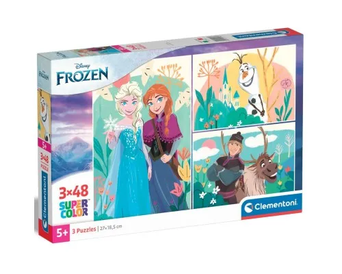 Пазл Clementoni 3 в 1 Disney. Frozen II, 3 по 48 элементов (25284)