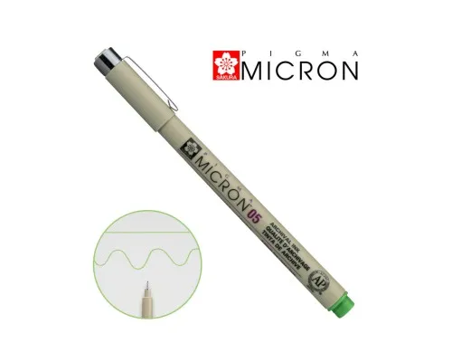 Лайнер Sakura Линер Pigma Micron (0.5) 0,45 мм Светло-зеленый (084511377462)