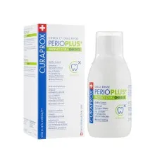Ополаскиватель для полости рта Curaprox PerioPlus+ Protect содержит Citrox и 0.12% хлоргексидина 200 мл (7612412426588)