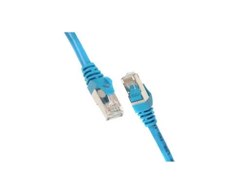 Патч-корд 1.50м S/FTP Cat 6 CU PVC 26AWG 7/0.16 blue 2E (2E-PC6SFTPCOP-150BL)