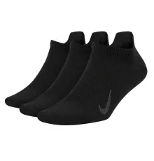 Шкарпетки Nike W NK EVERYDAY PLUS LTWT NS 3PR CV2964-010 38-42 3 пари Чорні (194275973562)