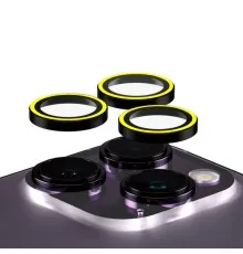 Скло захисне Armorstandart for Camera AR iPhone 15 Pro / 15 Pro Max Yellow (ARM76124)