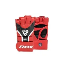 Рукавички для MMA RDX Aura Plus T-17 Red/Black M (GGR-T17RB-M+)