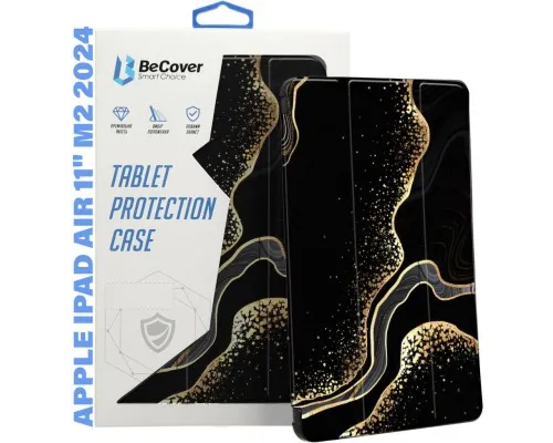 Чехол для планшета BeCover Smart Case Apple iPad Air 11" M2 2024 Black Abstraction (711598)