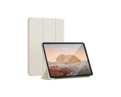 Чохол до планшета BeCover Tri Fold Soft TPU Silicone Apple iPad Pro 13" M4 2024 Beige (711751)