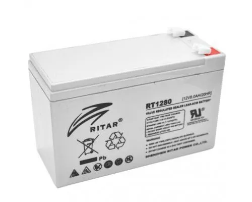 Батарея к ИБП Ritar AGM RT1280, 12V-8Ah (RT1280)