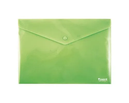 Папка - конверт Axent А4, textured plastic, green (1412-25-А)