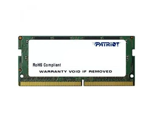 Модуль памяти для ноутбука SoDIMM DDR4 4GB 2400 MHz Patriot (PSD44G240081S)