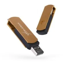 USB флеш накопитель eXceleram 32GB P2 Series Brown/Black USB 2.0 (EXP2U2BRB32)