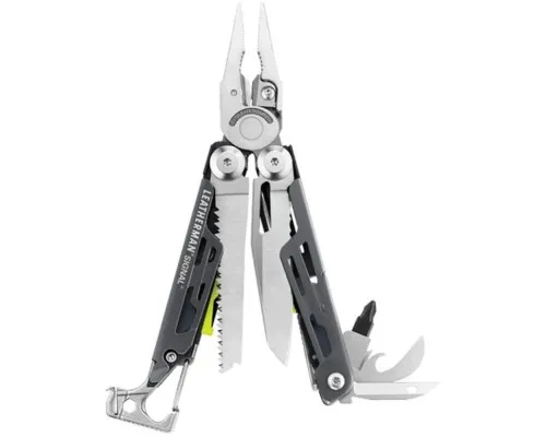 Мультитул Leatherman SIGNAL GRAY, синтетический чехол, картонна коробка (832737)