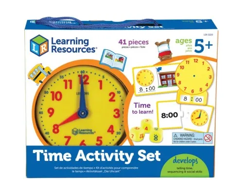 Розвиваюча іграшка Learning Resources Вивчаємо час (LER3220)