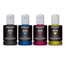Чорнило Printalist Epson L110/L210/L300 4х140г B/C/M/Y (PL664SET4)