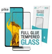 Стекло защитное Piko Full Glue Samsung A72 black (1283126510359)