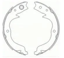 Гальмівні колодки Bosch 0 986 487 739