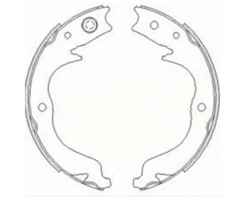 Гальмівні колодки Bosch 0 986 487 739