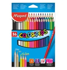 Карандаши цветные ZiBi Color Peps Classic 36 цв. (MP.832017)