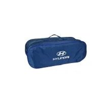 Сумка-органайзер Poputchik в багажник Hyundai синя (03-048-2Д)