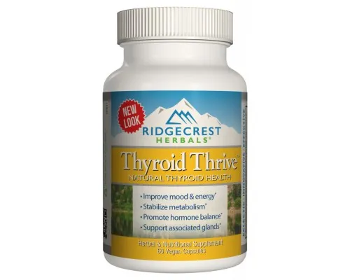 Минералы Ridgecrest Herbals Комплекс для Поддержки Щитовидной Железы, Thyroid Thrive, Ri (RCH191)