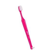 Детская зубная щетка Paro Swiss M27 средней жесткости, Розовая (7610458007440-pink)