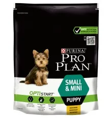 Сухой корм для собак Purina Pro Plan Dog Small&Mini Puppy с курицей и рисом 700 г (7613035118744)