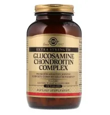 Вітамінно-мінеральний комплекс Solgar Глюкозамін та Хондроїтин (Комплес), Glucosamine Chondroitin, (SOL-01288)