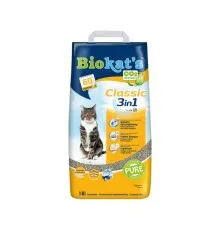 Наполнитель для туалета Biokat's CLASSIC (3 в 1) 18 л (4002064613789)