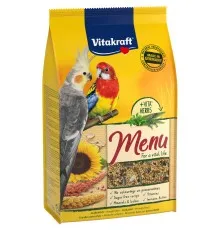 Корм для птахів Vitakraft Menu для німф і великих папуг 1 кг (4008239210036)
