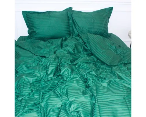 Підковдра MirSon Satin Stripe 30-0017 Green 175х210 см (2200005254233)