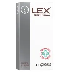 Презервативы Lex Condoms Super Strong 12 шт. (4820144771972)