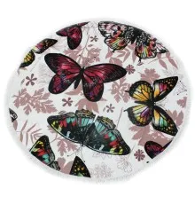 Полотенце MirSon пляжное №5081 Summer Time Butterflies 150x150 см (2200003947908)