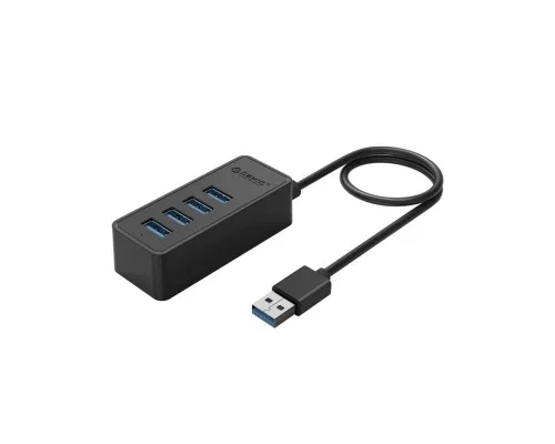 Концентратор Orico USB 3.0 4 ports (W5P-U3-100-BK-PR) (CA911264)