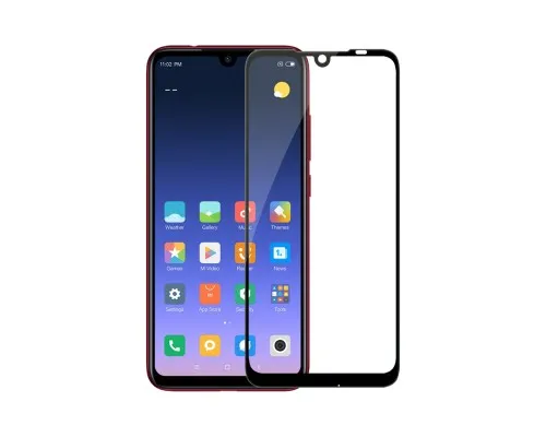 Стекло защитное PowerPlant Full screen Xiaomi Redmi Note 7 Pro, Black (GL606283)