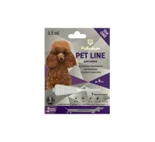 Краплі для тварин Palladium Pet Line the One для собак вагою до 4 кг 1/0.5 мл (4820150205232)