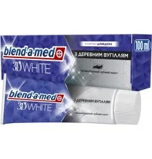 Зубная паста Blend-a-med 3D White С древесным углем 100 мл (8006540793046)