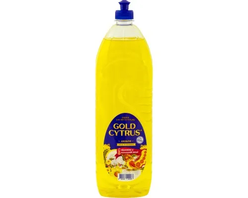 Засіб для ручного миття посуду Gold Cytrus Лимон 1.5 л (4820167000066)