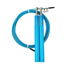 Скакалка 4yourhealth Jump Rope Premium 0200 швидкісна 3м Блакитна (4YH_0200_Blue)