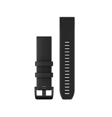Ремінець до смарт-годинника Garmin QuickFit 22 Watch Bands, Black with Black Stainless Steel Hardware (010-12901-00)
