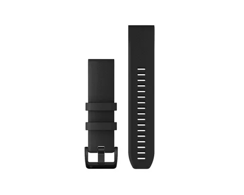 Ремінець до смарт-годинника Garmin QuickFit 22 Watch Bands, Black with Black Stainless Steel Hardware (010-12901-00)