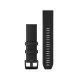 Ремінець до смарт-годинника Garmin QuickFit 22 Watch Bands, Black with Black Stainless Steel Hardware (010-12901-00)