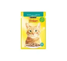Влажный корм для кошек Purina Friskies кусочки в подливе с уткой 85 г (7613036962278)