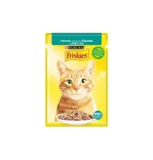 Влажный корм для кошек Purina Friskies кусочки в подливе с уткой 85 г (7613036962278)