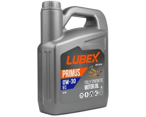 Моторное масло LUBEX PRIMUS EC 0w30 4л