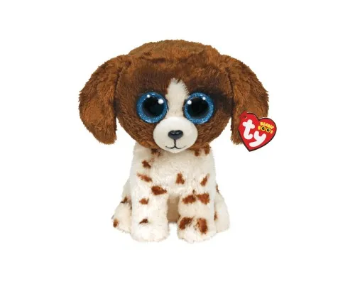 Мягкая игрушка Ty Beanie Boos Щенок Muddles 25 см (36487)