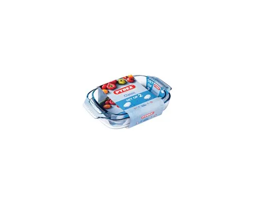 Форма для випікання Pyrex Classic прямокутна набір 2 шт 2.6 л 1.9 л (912S967/7045)