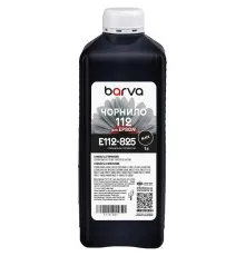 Чернила Barva Epson E112 BK 1 л, Pigm.Black (E112-825)