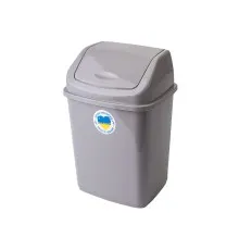 Контейнер для мусора Алеана Какао 10 л (алн 122063/какао)