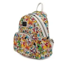 Рюкзак школьный Loungefly Nickelodeon - Nick Rewind Gang AOP Mini Backpack (NICBK0023)